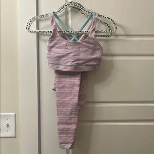 💖 Lululemon SET running leggings & sports bra (both Size 4)